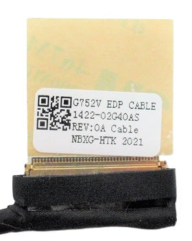 ASUS LCD LED Display Video Cable Non-Touch Screen ROG G752V G752VL G752VM G752VS G752VSK G753VT 1422-02G40AS
