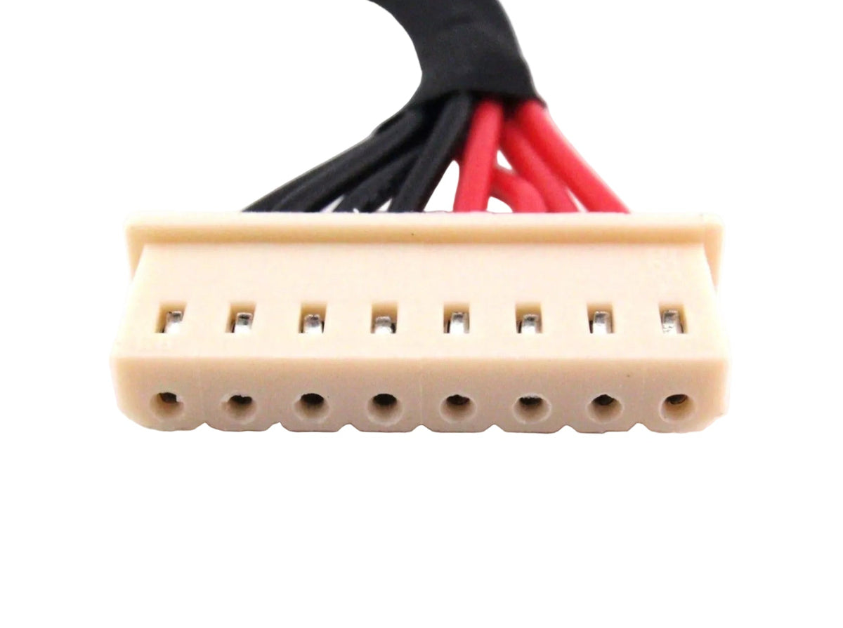 New Laptop DC In Power Jack Charging Port Connector Cable for ASUS FX63V FX503 FX503VM FZ63V ZX63V ROG Strix GL503 GL503V GL503VM GL503VMF GL703 GL703GE GL703V GL703VD GL703VM DD0BKLAD000 DD0BKNAD000 DD0BKNAD010 8-Wire