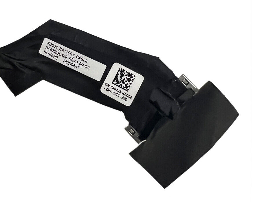 New Laptop Battery Charging IO Connector Cable for Dell Alienware M15 M17 R3 R4 M15R3 M15R4 M17R3 M17R4 DC02003OV00 0302J5 302J5 FDQ51