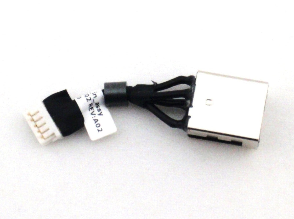 New Laptop DC In Power Jack Charging Port Connector Cable for Dell Latitude 5300 5310 2-in-1 P96G P97G 450.0G308.0001 450.0G308.0011 450.0G308.0031 D5TX7 0D5TX7 Brandon13