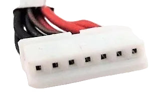 New Laptop DC In Power Jack Charging Port Connector Cable for Dell Latitude E6510 Precision M4500 DC In Power Jack Charging Port Connector Cable DC301008A0L DC301008B0L 50.4RU07.001 MT643 0MT643 FP6D6 0FP6D6