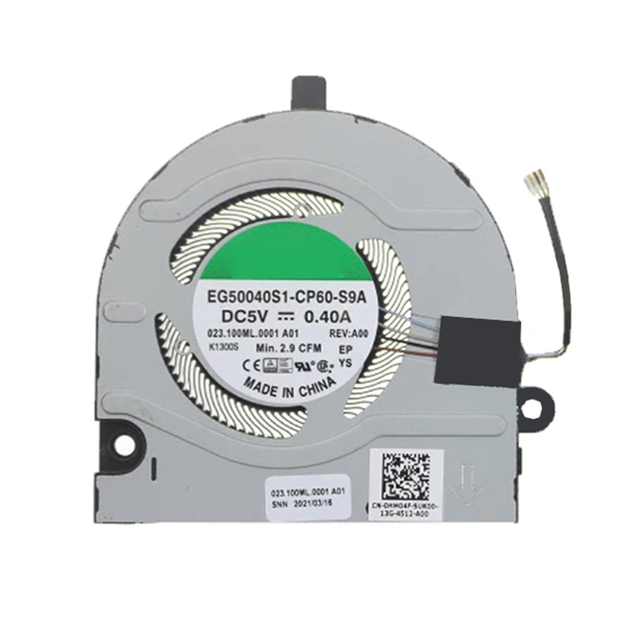 Dell GPU Cooling Fan - Inspiron 13 Pro 5310 Latitude 3320 HM04F 0HM04F