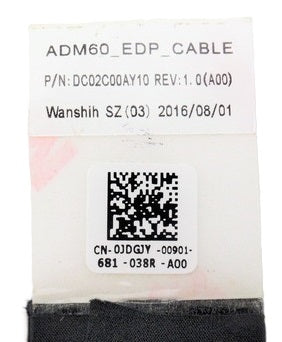 Dell New LCD LED Display Camera Video Cable Non-Touch Screen ADM60 DC02C00AY00 Latitude E5270 0JDGJY JDGJY