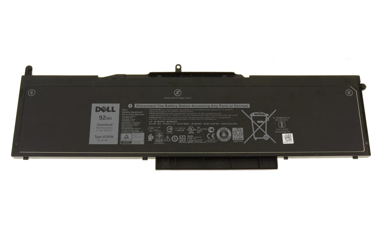 Dell Battery Latitude 5580 5590 5591 Precision 3520 3530 VG93N 0VG93N