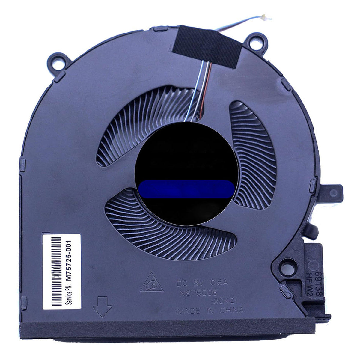 New CPU Cooling Fan for v Pavilion Gaming 7 Victus 16-D 16-E M54776-001 NS75C06-20K21 M75725-001 CPU Processor Cooling Fan DC5V 80W RTX3060 Graphics (Not 60W)