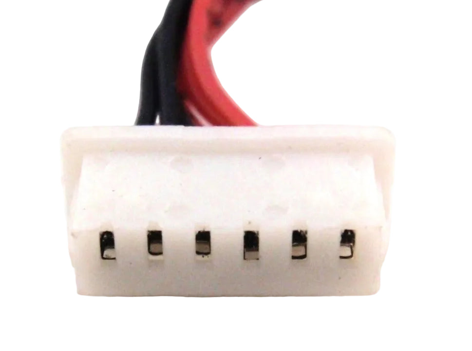 New Laptop DC In Power Jack Charging Port Socket Connector Cable for Lenovo IdeaPad B560 V560 31045764 50.4JW07.011 50.4JW07.001 6-Pin