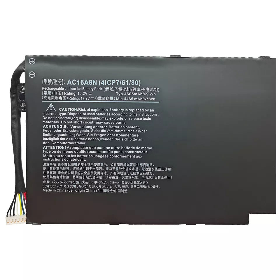 Acer Battery Pack for Aspire V17 BE VN7-593G VN7-791G VN7-793G AC16A8N