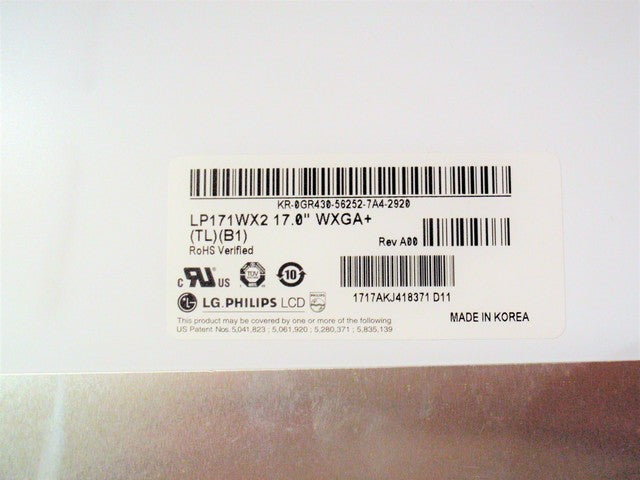 Dell GR430 Gr A LCD Display Panel Video Screen WXGA+ Precision M6300