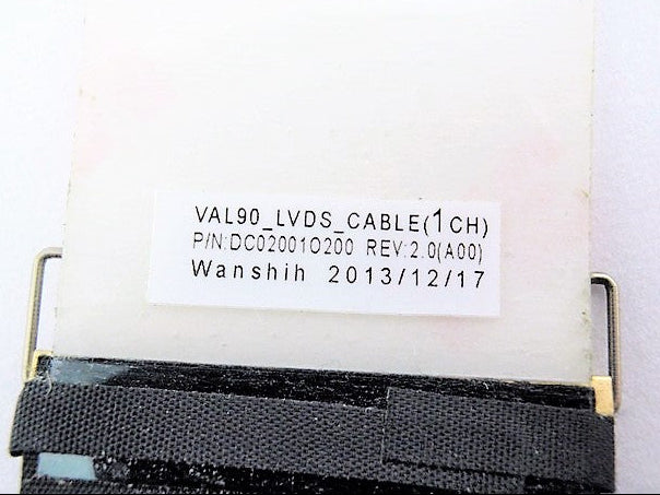 New Laptop LCD LED LVDS Display Video Screen Cable for Dell Latitude E6440 DC02001O200 W5JMV 0W5JMV VAL90 1CH 1 Channel