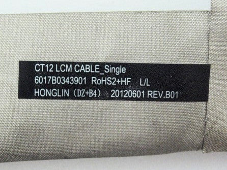 New Laptop LCD LED LCM Display Video Screen Cable for HP EliteBook 8470p 8470w 6017B0343901 686016-001 CT12 Single Channel HD