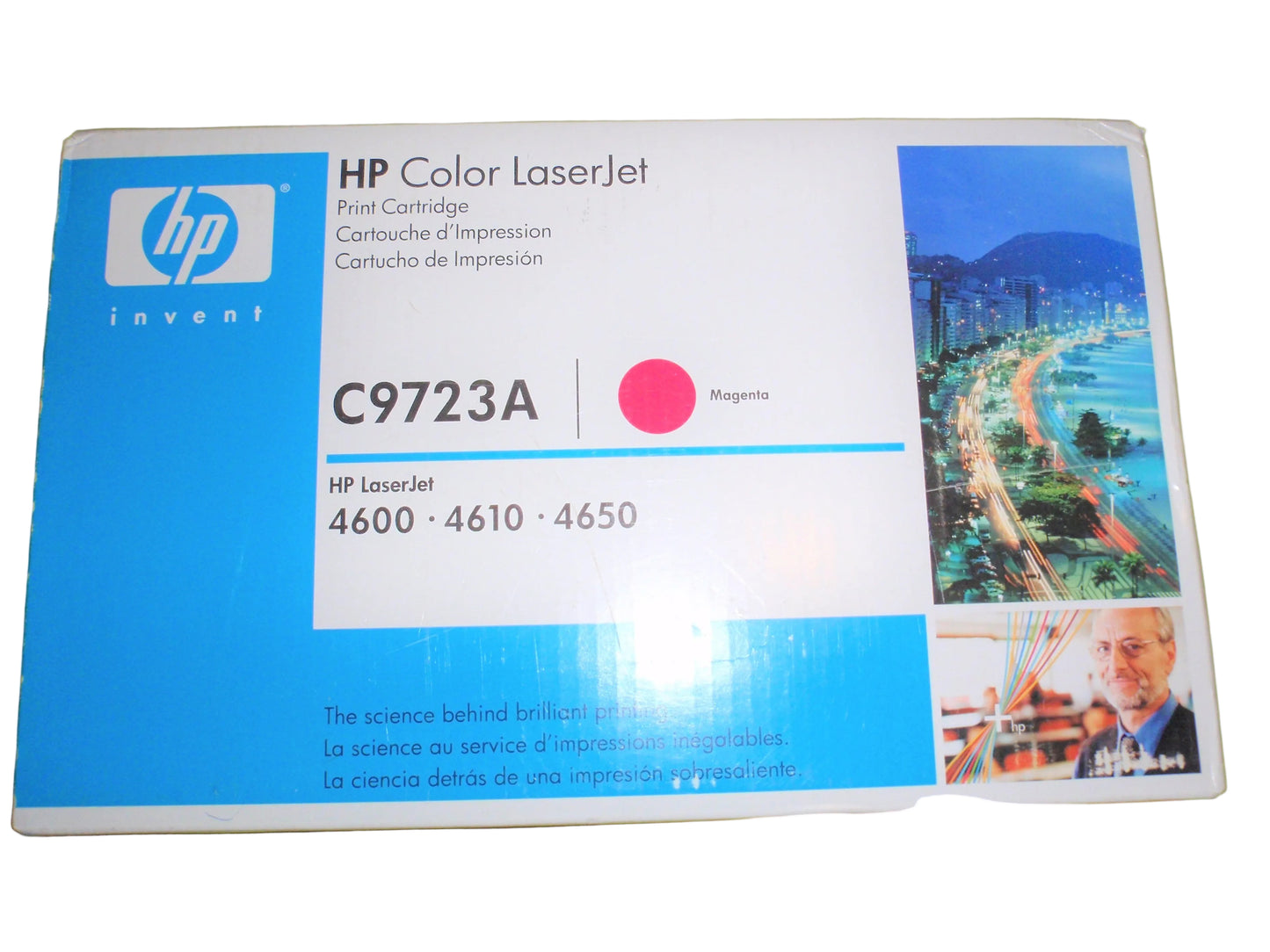 New Genuine Laser Printer Toner Cartridge OEM Genuine Magenta for HP LaserJet 4600 4650 C9723A OEM