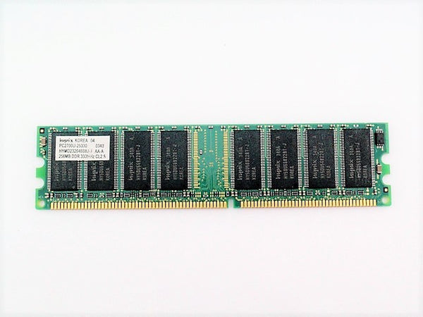 Hynix HYMD232646B8J-J Memory RAM DIMM 256MB PC2700U 333Mhz CL2.5
