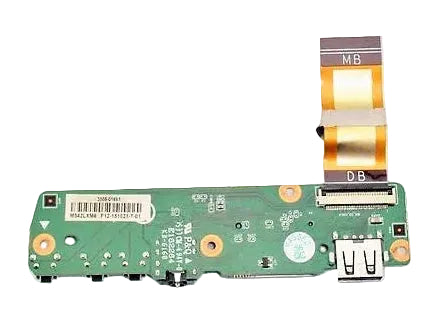 Laptop USB Port Card Reader Audio Jack Button Board with Cable for Lenovo Flex 3-1130 80LY 3005-01681 F12-151021-T-01 5C50K13630