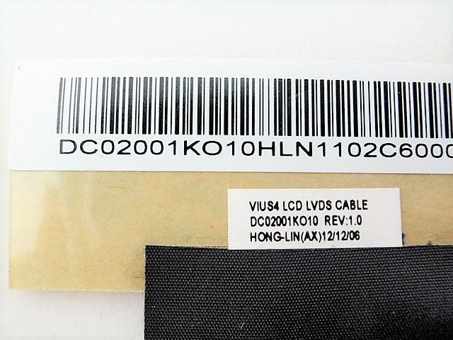 Lenovo 90201505 LCD Cable NTS IdeaPad S300 S400 S410 S500 DC02001KO10