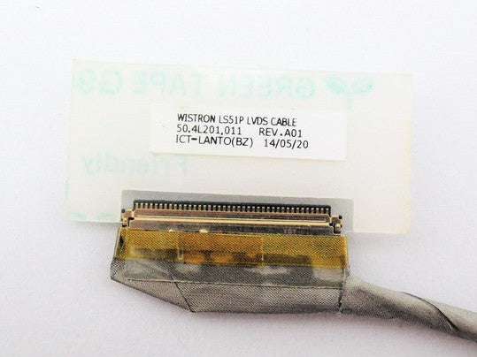 New Laptop LCD LED LVDS Non-Touch Screen Display Camera Video Cable for Lenovo IdeaPad S510p LS51P 50.4L201.021 50.4L201.031 50.4L201.011 90203846