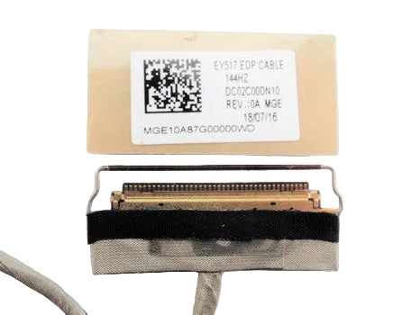 New Laptop LCD LED EDP Display Video Screen Flex Cable for Lenovo Rescuer Y530 Legion Y7000-15 DC02C00DN00 DC02C00DN10 144Hz EY517 40-Pin