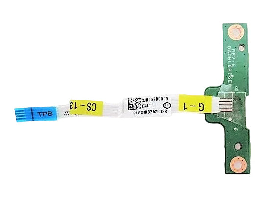 Laptop Power Button Board for Toshiba Satellite L750 L750D L755 L755D DA0BL6PI6E0 3JBL6SB0010 A000079340 Used