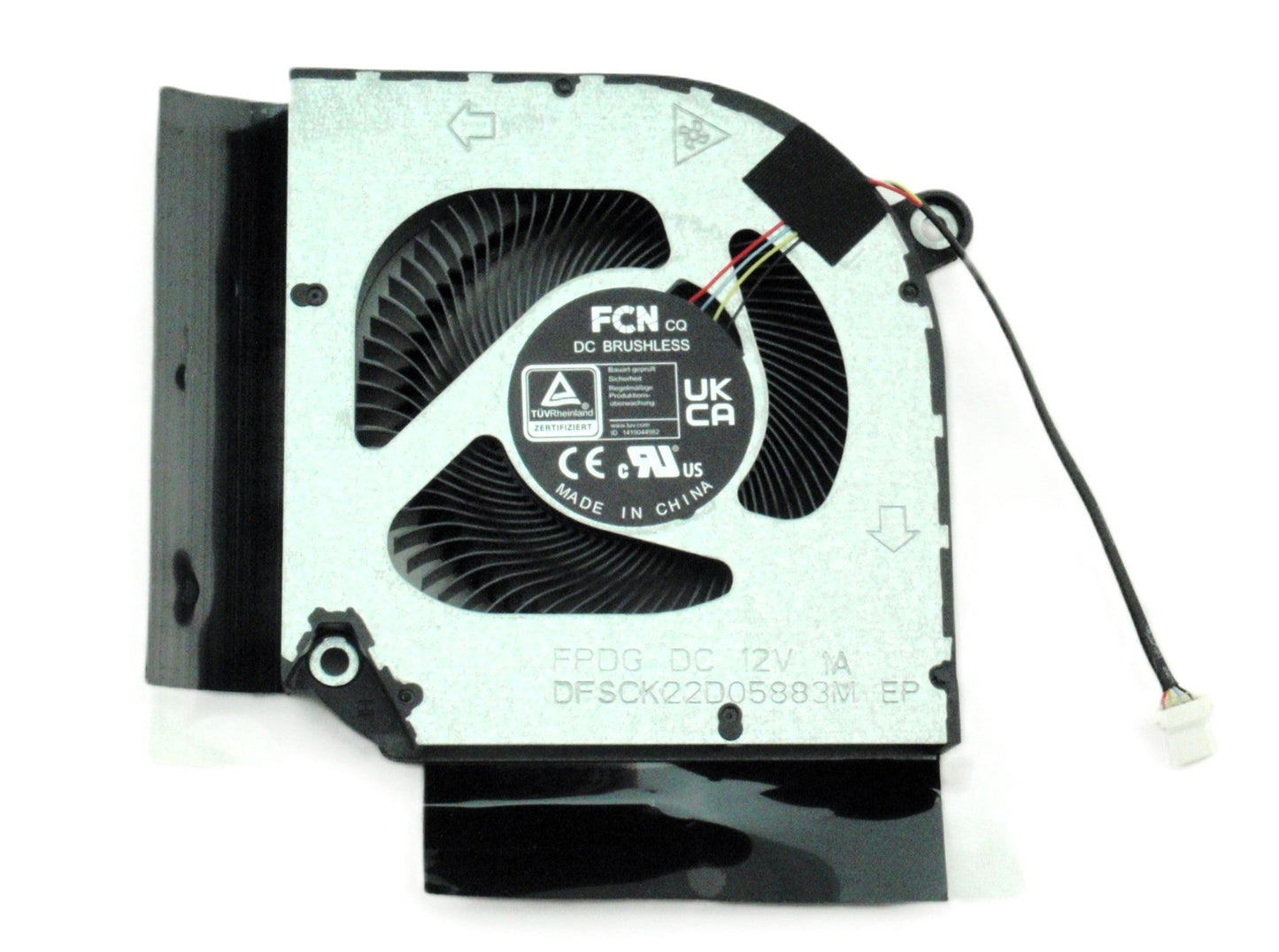 Acer New GPU Graphics VGA Video Cooling Fan Predator Helios 300 PH315-55 DFSCL12E06486T-FPK8 23.QGPN2.002