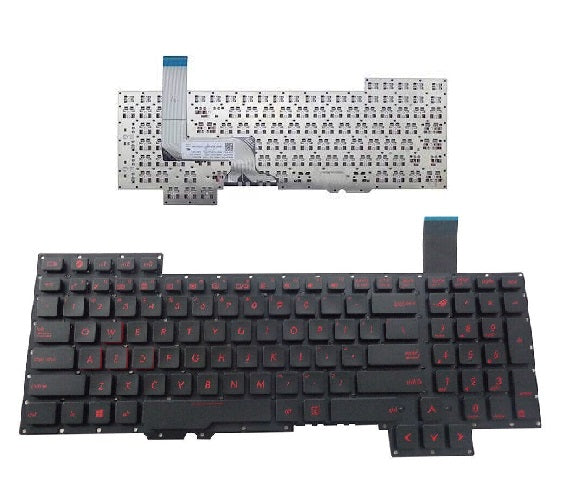 ASUS 0KNB0-E601US00 New Keyboard US English No Cover/Frame ROG G751J G751JL G751GM G751JT G751JY ASM14C33USJ442