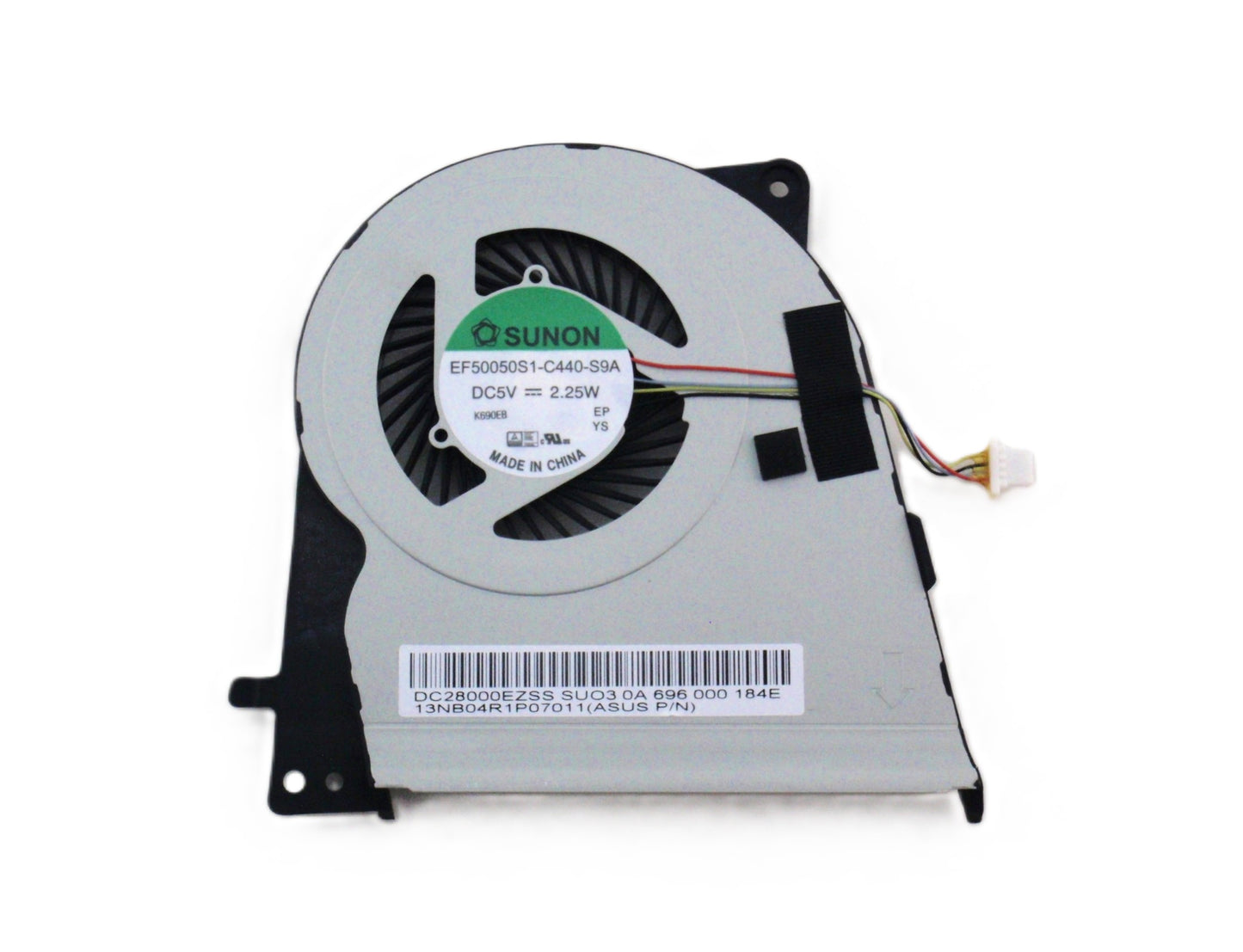 New Laptop CPU Cooling Fan for ASUS ZenBook UX303 UX303L UX303LA UX303LN DC28000EZSS EF50050S1-C440-S9A  13NB04R1P07011 CPU Processor Cooling Fan Larger