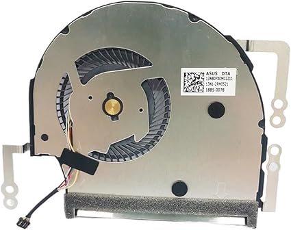 New Laptop CPU Cooling Fan for ASUS VivoBook S14 S406U S406UA X406U X406UA V406U V406UA V406UAR 13N1-2PM0521 ND55C45-17C02 13NB0FX0M02211