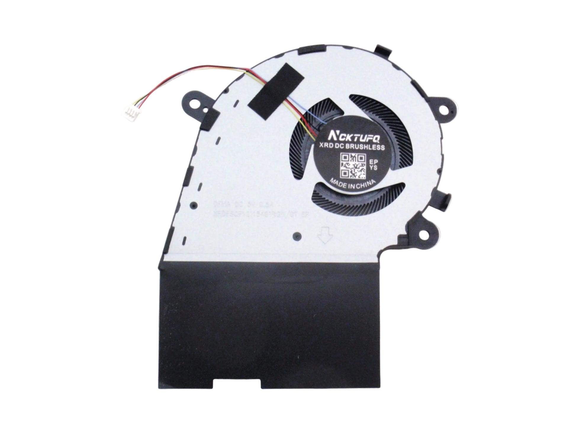 New Laptop CPU Cooling Fan for ASUS Scar III ROG Strix FX531GT G512LI G512LU G531GD G531GT G531GU G531GV G712LU G712LV G712LW G712LWS G731GT G731GU G731GV G732LV GL542LI GL731GT PX512LI PX531GD PX531GT PX731GT 13NR01I0P01011 13NR01I0P01012 6033B0083501 DFS5K12304363L FMMM DC5V (Not 12V)