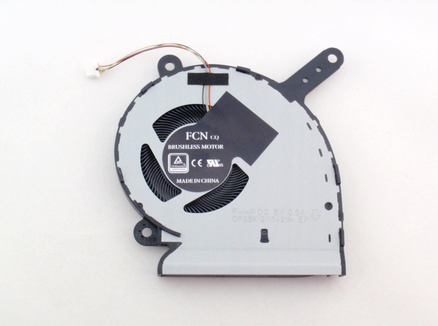 New Laptop GPU Cooling Fan for ASUS Scar III ROG Strix FX531GT G512LI G512LU G531GD G531GT G531GU G531GV G712LU G712LV G712LW G712LWS G731GT G731GU G731GV G732LV GL542LI GL731GT PX512LI PX531GD PX531GT PX731GT 13NR01I0P02111 13NR01I0P02112 6033B0083601 DFS5K12115491L FMMR GPU VGA Video Graphics Cooling Fan 5V (Not 12V)