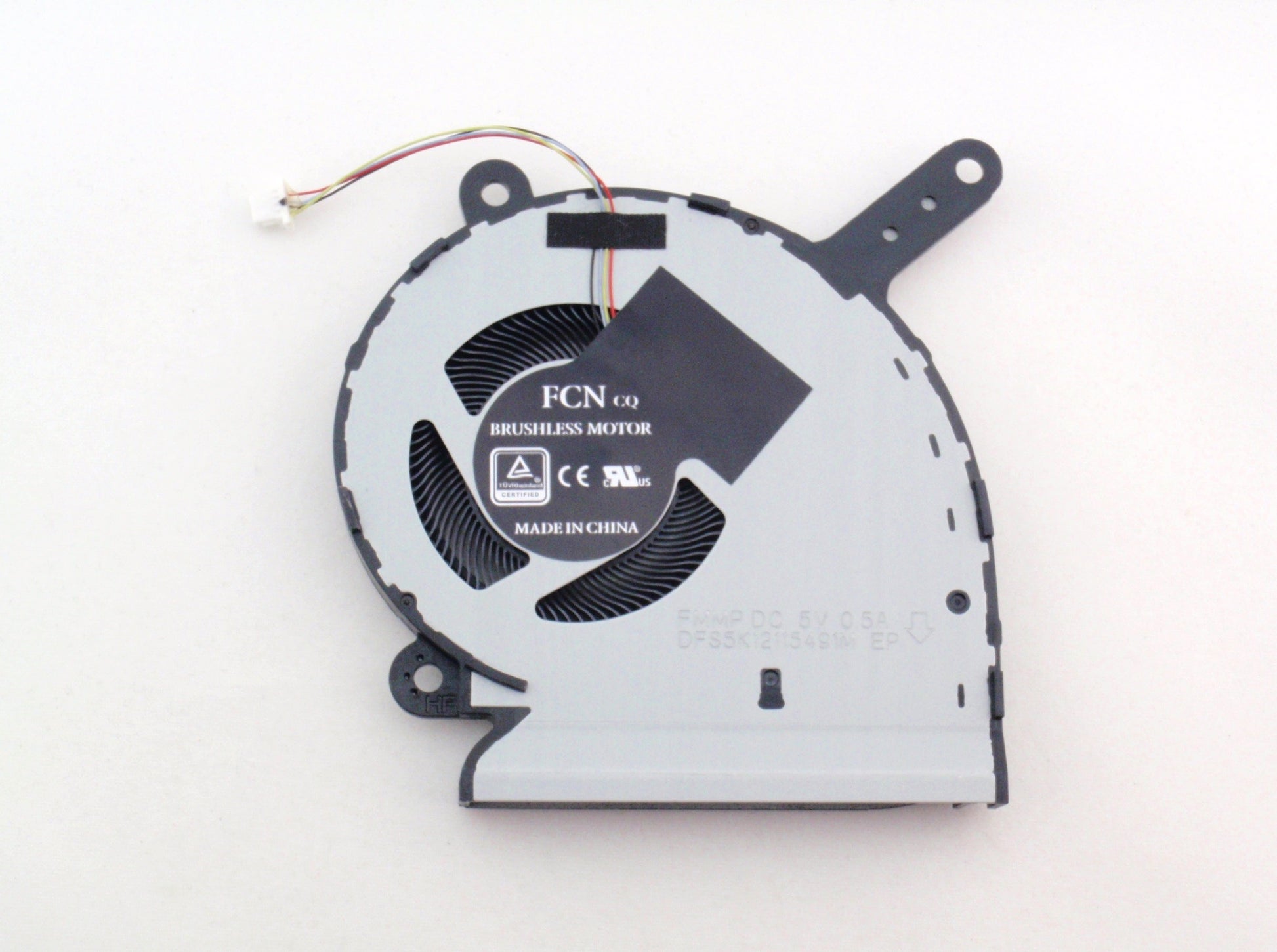 New Laptop GPU Cooling Fan for ASUS Scar III ROG Strix FX531GT G512LI G512LU G531GD G531GT G531GU G531GV G712LU G712LV G712LW G712LWS G731GT G731GU G731GV G732LV GL542LI GL731GT PX512LI PX531GD PX531GT PX731GT 13NR01I0P02111 13NR01I0P02112 6033B0083601 DFS5K12115491L FMMR GPU VGA Video Graphics Cooling Fan 5V (Not 12V)