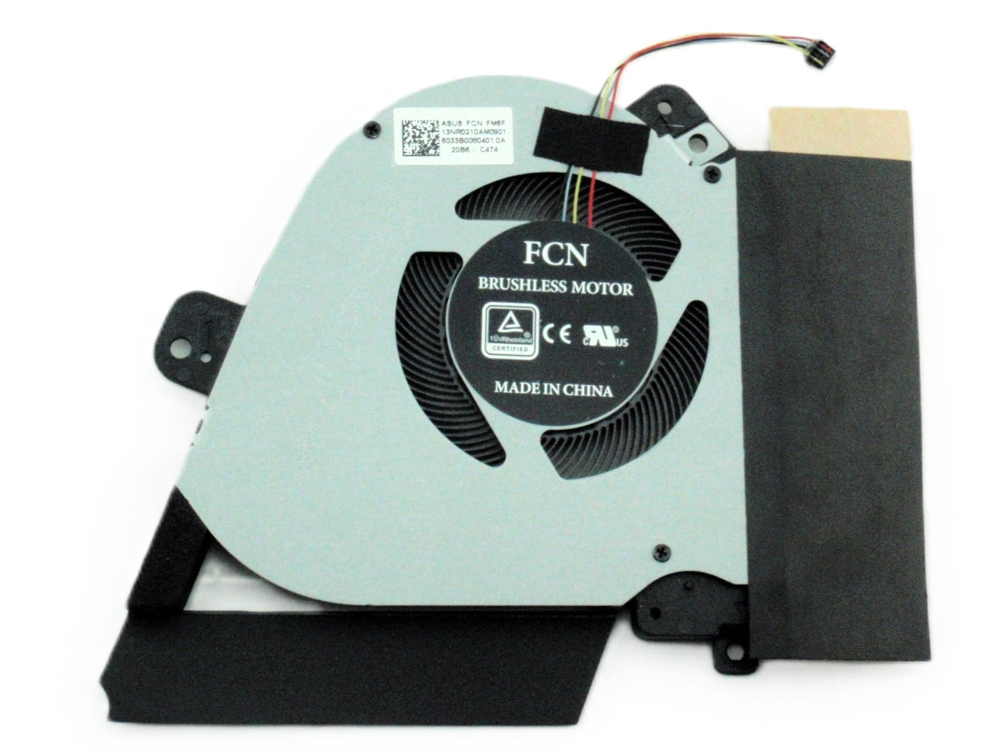 New Laptop GPU Cooling Fan for ASUS ROG Zephyrus M GA502 GA502D GA502IU GA502IV GA505 GA505D GU502 GU502DU GU502GV GX505 GX505D GX505DV GX505DW 13NR0210AM0901 6033B080401 13N1-8LA0C01 GPU Graphics VGA Video Cooling Fan DC5V