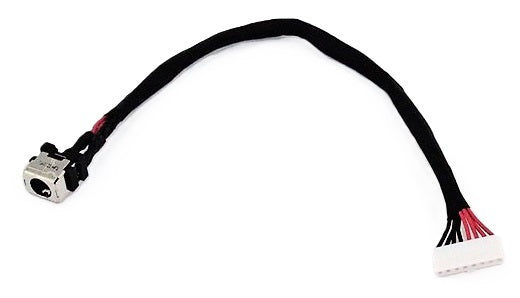 New Laptop DC In Power Jack Charging Port Connector Cable for ASUS FX53V FX53VD FX53VW FX553 FX553V FX553VD FX553VE FX553VW FX753 FX753V FX753VD FZ50 FZ50V FZ50VX FZ50VW ZX53V ROG GL553V GL553VD GL553VW 1417-00ED000 14026-00130000 14026-00040100 1417-00FD000