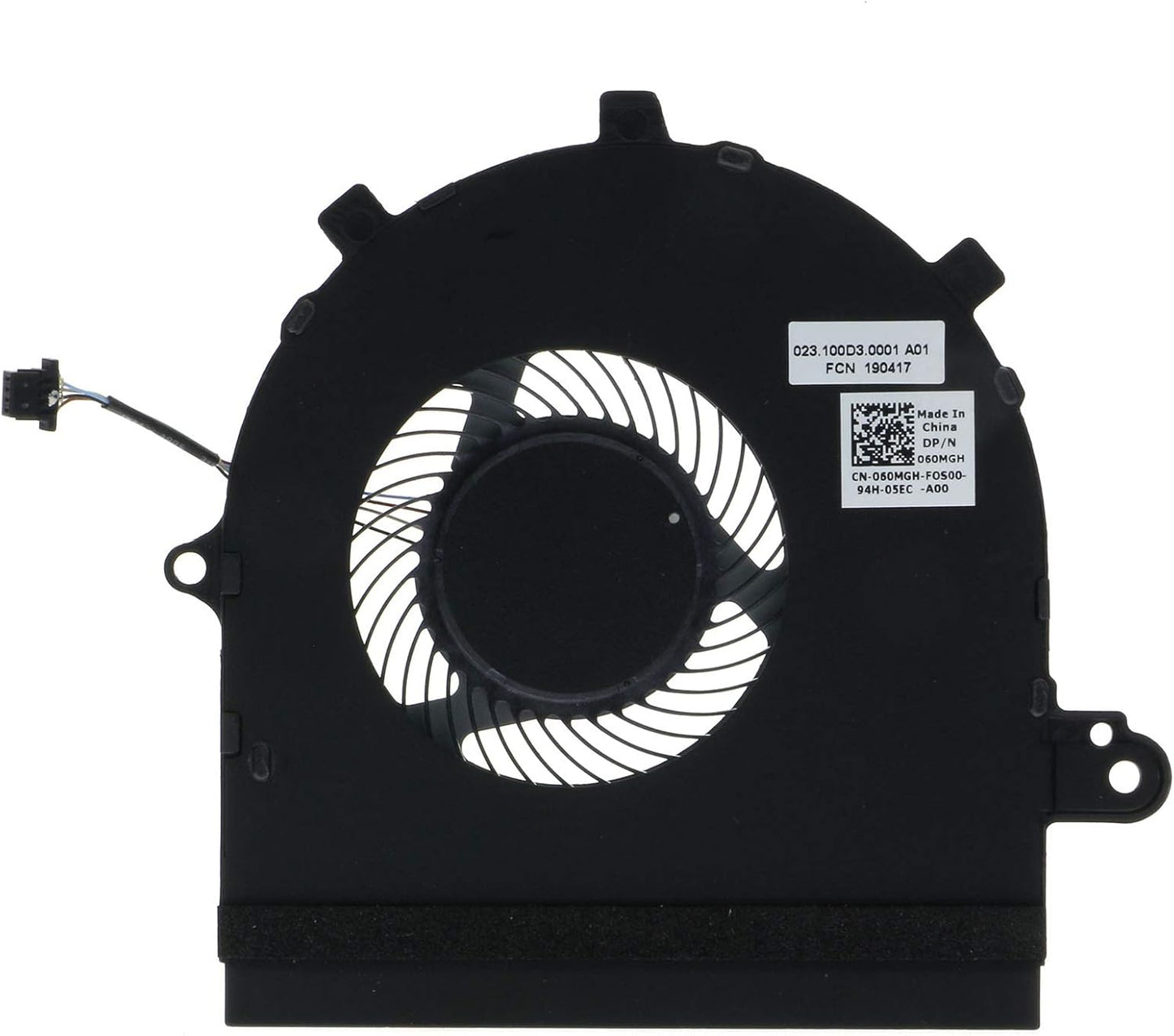 Dell CPU Cooling Fan for Inspiron 15 7586 7786 2-in-1 60MGH 060MGH New