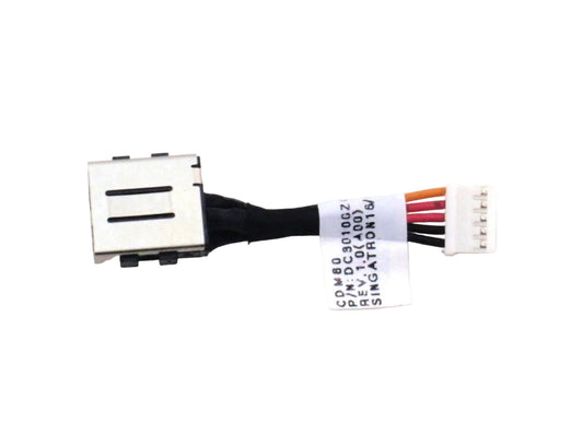 New Laptop DC In Power Jack Charging Port Socket Connector Cable for Dell Latitude 5280 5288 5290 E5280 6TN0P 06TN0P DC30100Z800 CDM60