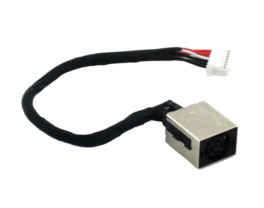 New Laptop DC In Power Jack Charging Port Connector Cable for Dell Inspiron 15 7566 7567 15-7566 15-7567 P65F DC30100YY00 DC30100YB00 DC30100YA00 0D18KH 0NKKV9 D18KH NKKV9