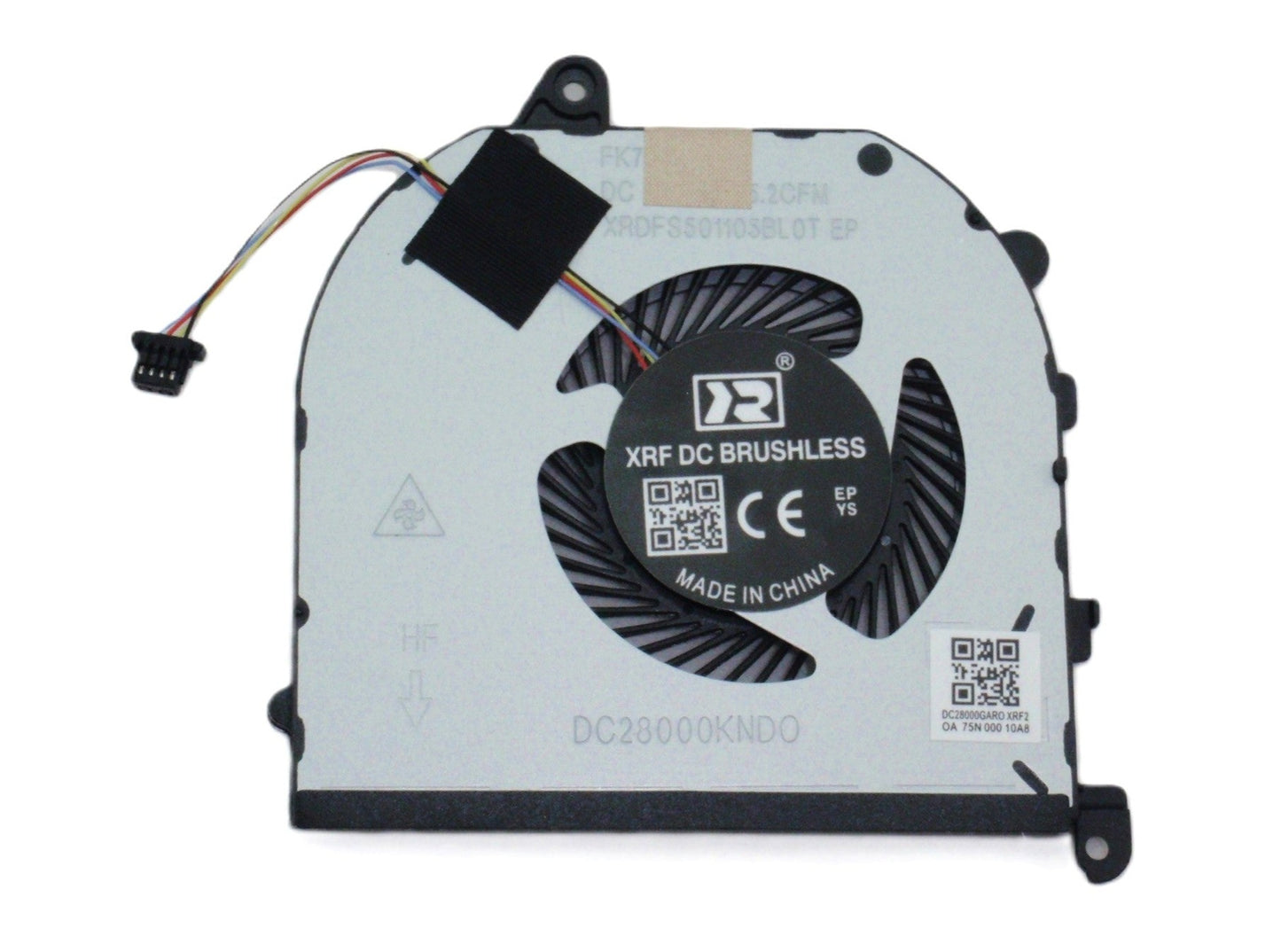 Dell New Left GPU Graphics Video VGA Cooling Fan 0F01PX DC28000NIF0 NS75C01-18L25 Precision 5540 M5540 XPS 15 7590 9570 F01PX