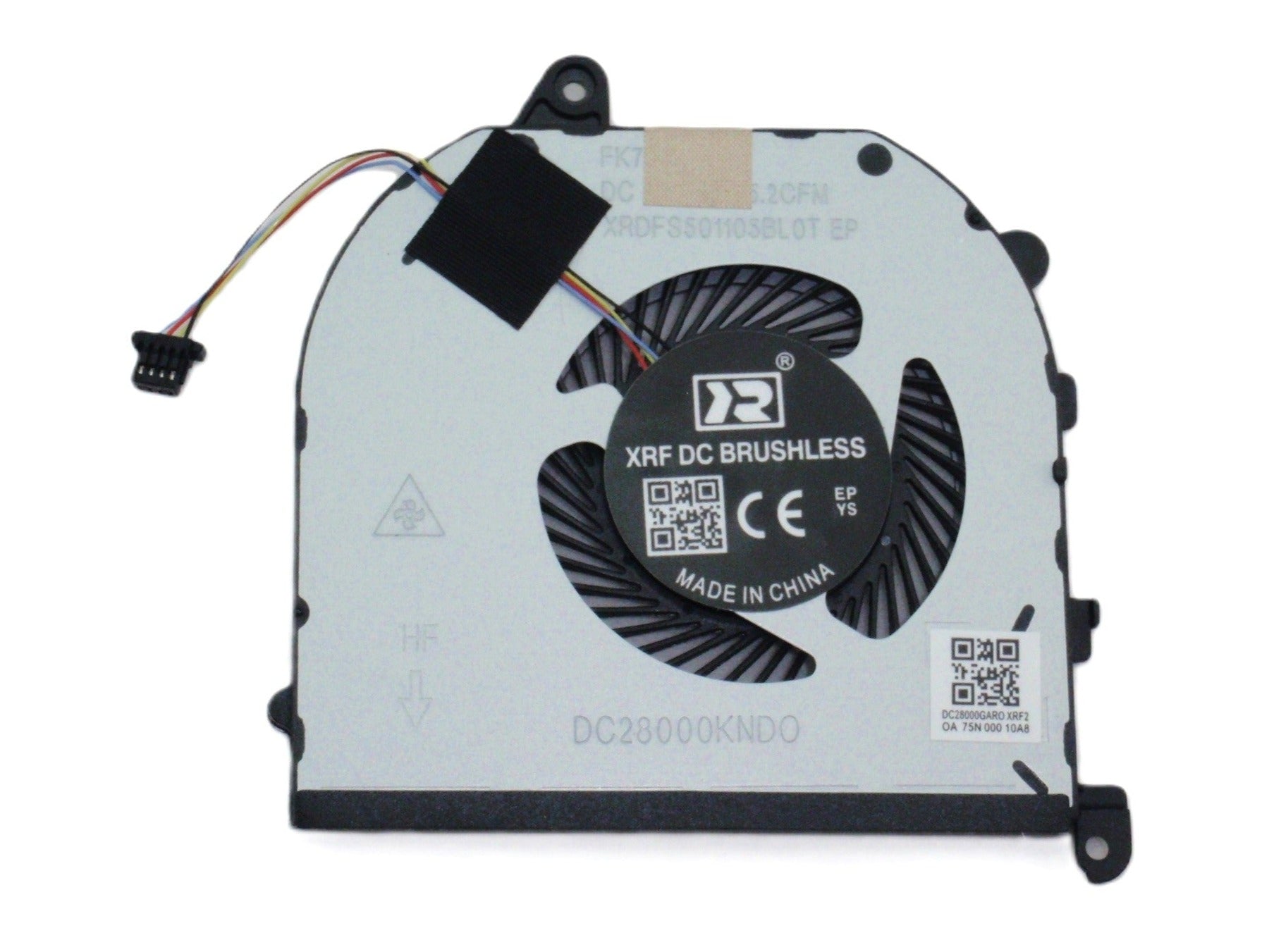 Dell New Left GPU Graphics Video VGA Cooling Fan 0F01PX DC28000NIF0 NS75C01-18L25 Precision 5540 M5540 XPS 15 7590 9570 F01PX