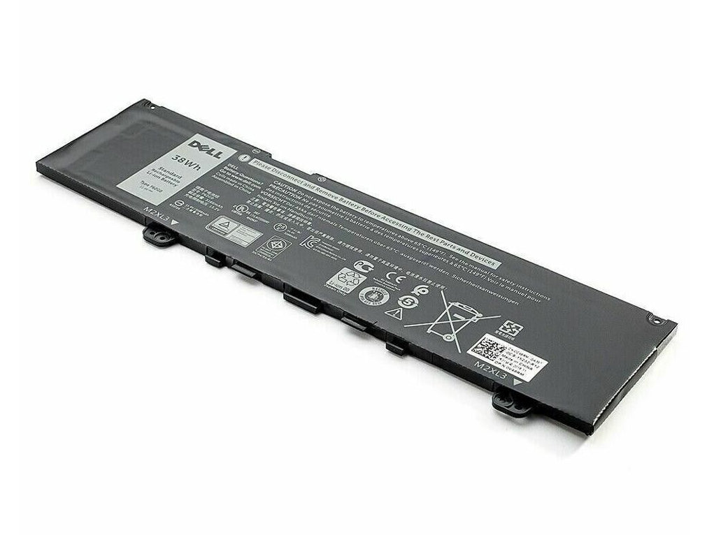 New Genuine Laptop Battery Pack for Dell Inspiron 13 5370 7000 7370 7373 7380 7386 2-in-1 Vostro 13 5370 F62G0 039DY5 0RPJC3 39DY5 RPJC3 Original 38Wh 11.4V