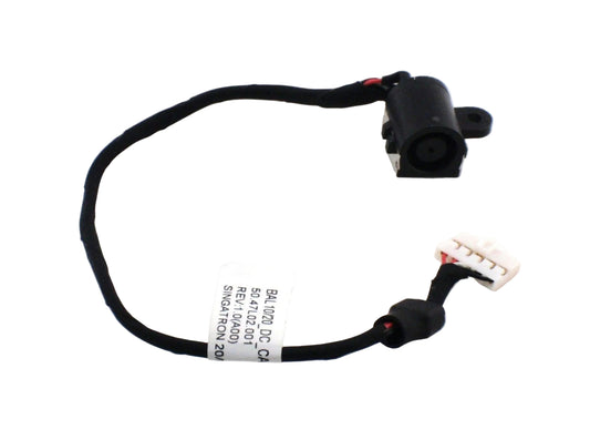 New Laptop DC In Power Jack Charging Port Socket Connector Cable for Dell Inspiron 15 7000 7537 15-7000 15-7537 50.47L02.001 0G8RN8 G8RN8