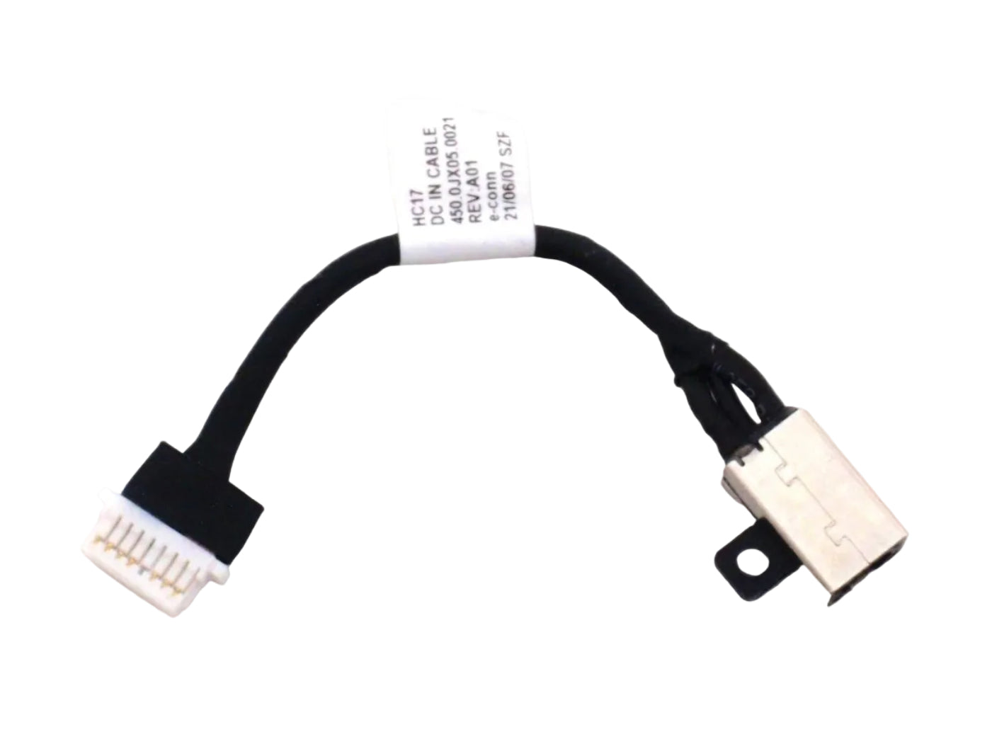 New Laptop DC In Power Jack Charging Port Socket Connector Cable for Dell Inspiron 7706 2-in-1 P98F 450.0JX05.0021 GKHVN 0GKHVN