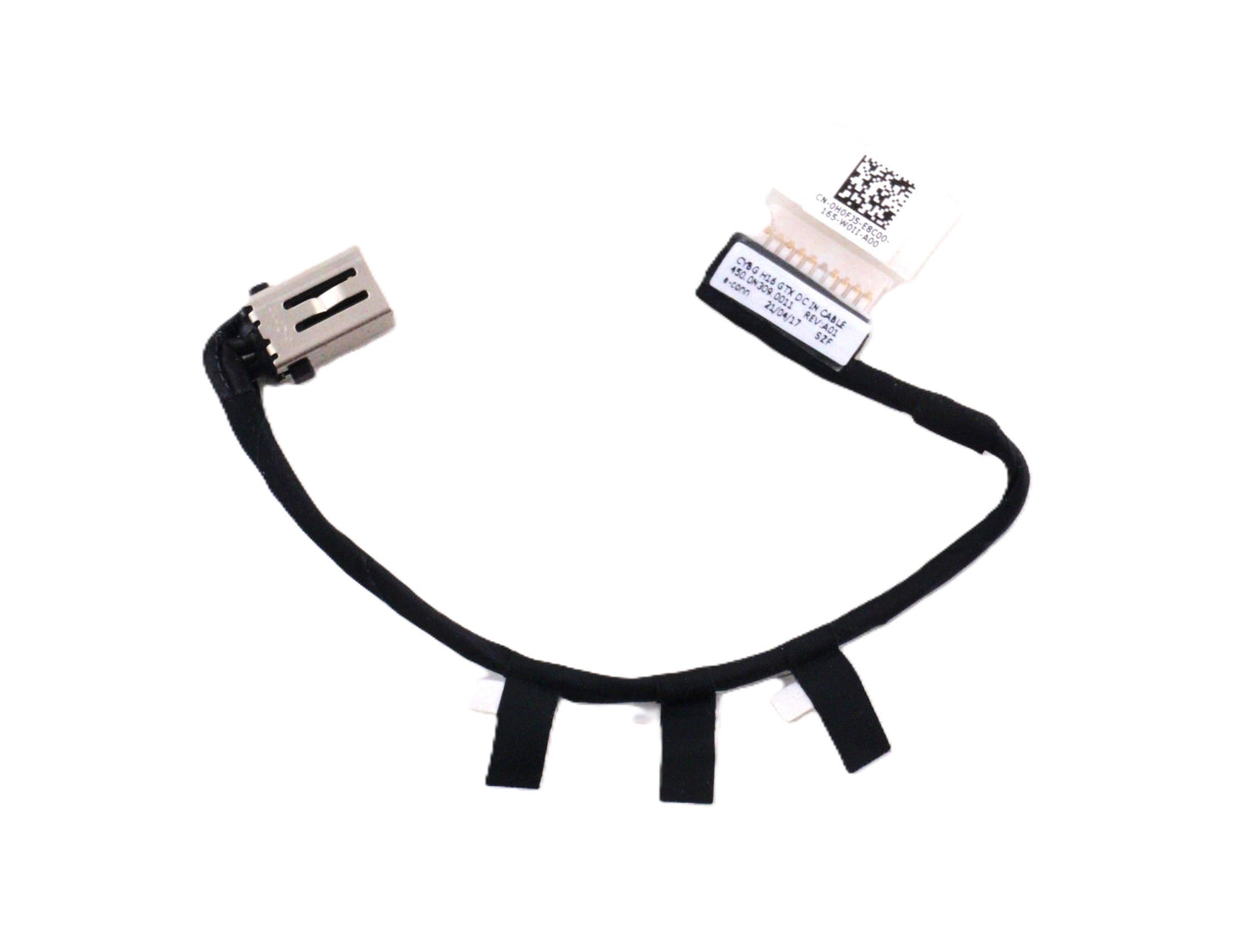 New Laptop DC In Power Jack Charging Port Socket Connector Cable for Dell Inspiron 16 7610 16-7610 450.0N309.0011 0H0FJ5 H0FJ5 H16 GTX