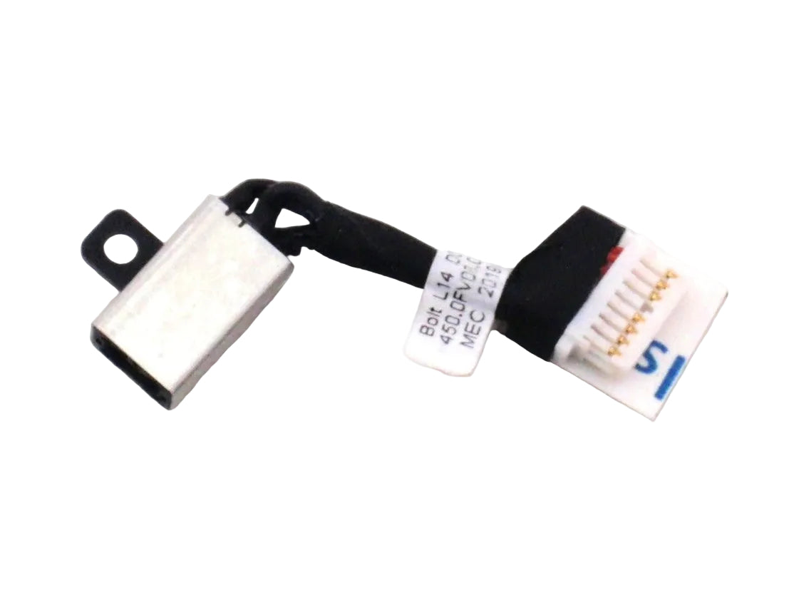 New Laptop DC In Power Jack Charging Port Connector Cable for Dell Inspiron 15 5583 5584 7580 Latitude 3400 3500 P85F 450.0FV06.0011 450.0FV06.0031 TM5N3 0TM5N3 15-5583 15-5584 15-7580