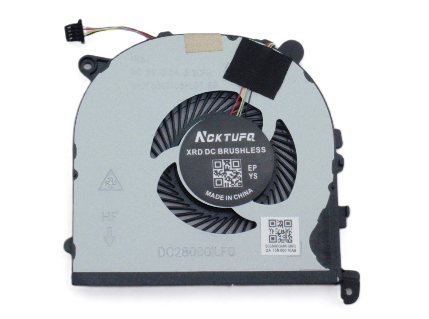 Dell New Left CPU Cooling Fan XPS 15 9560 P56F D28000IQF0 DC28000GKF0 DFS501105PR0T-FG11 DFS501105PR0T-FGJ6P 0VJ2HC VJ2HC