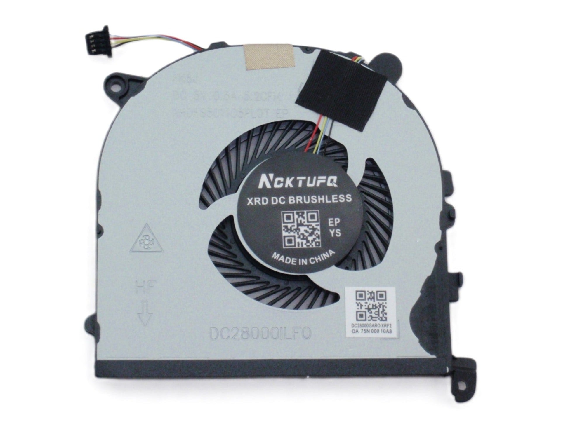 Dell New Left CPU Cooling Fan XPS 15 9560 P56F D28000IQF0 DC28000GKF0 DFS501105PR0T-FG11 DFS501105PR0T-FGJ6P 0VJ2HC VJ2HC