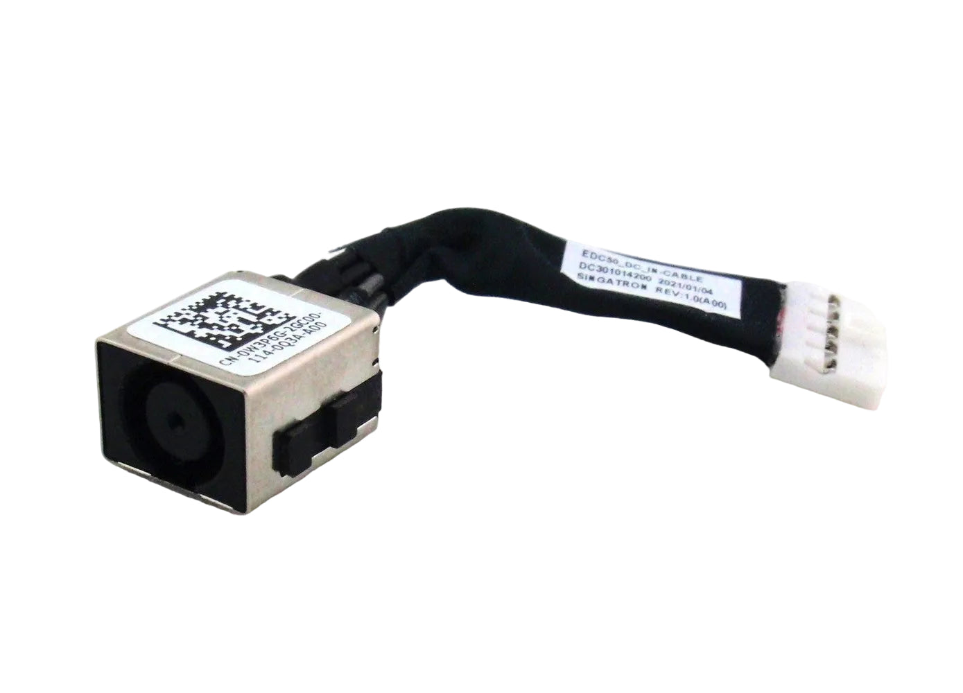 New Laptop DC In Power Jack Charging Port Socket Connector Cable for Dell Latitude 5500 5501 5510 5511 E5510 E5511 W3P6G DC301013900 DC301014200 0W3P6G EDC50