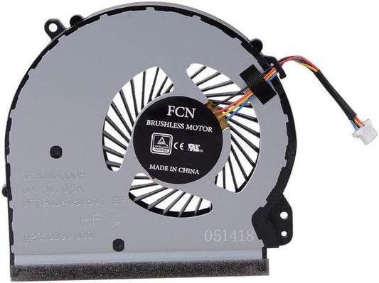 New Laptop CPU Cooling Fan for HP 17-E 17-BS 17-Y Notebook 17-AK 17-X 17T-X 17-Y TPN-M121 856681-001 856682-001 926724-001 856761-001 DFS200405050T EF50050V1-081-S99 Needs Old Back Plate