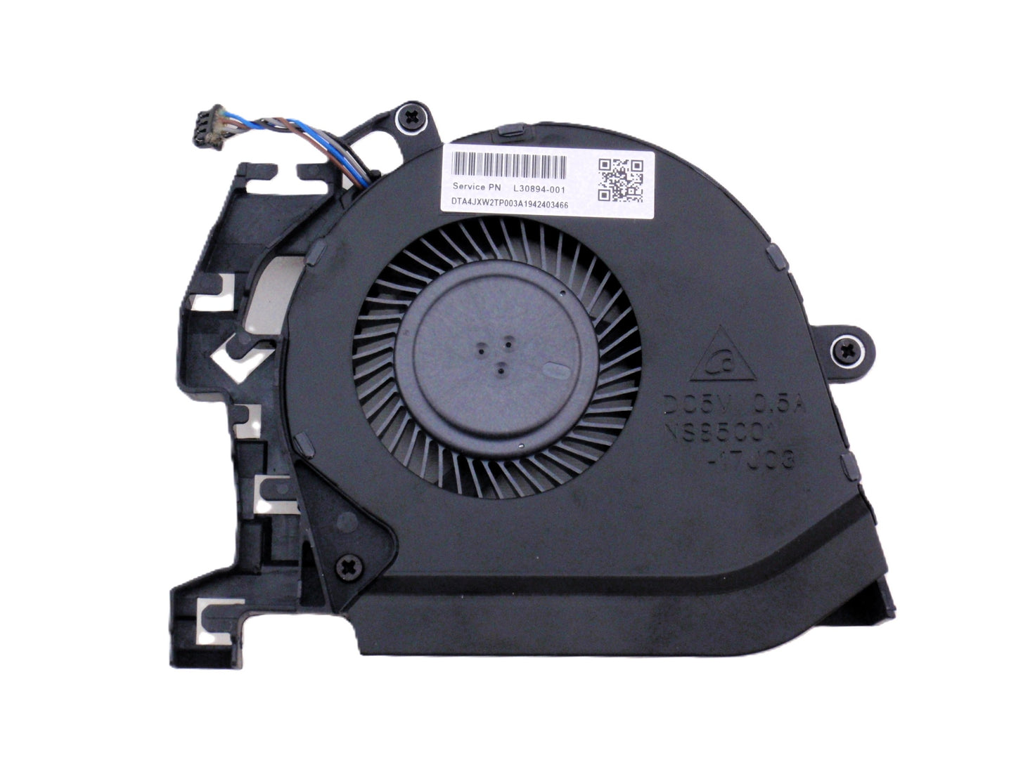 New Laptop CPU Cooling Fan for HP ZBook 15 G5 G6 15G5 15G6 (Not 15U) L30894-001 NS85C01-17J03 NS85C00-18L20 L72278-001 L68841-001 L73359-001 L72294-001 CPU Processor Cooling Fan DC5V