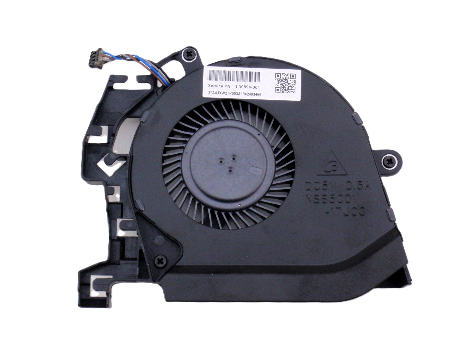 New Laptop CPU Cooling Fan for HP ZBook 15 G5 G6 15G5 15G6 (Not 15U) L30894-001 NS85C01-17J03 NS85C00-18L20 L72278-001 L68841-001 L73359-001 L72294-001 CPU Processor Cooling Fan DC5V