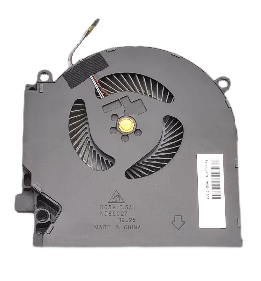 New Laptop GPU Cooling Fan for HP Omen 15-EK 15-EN 15T-EK 15Z-EN L98738-001 ND85C27-19J25 M04217-001 GPU Graphics VGA Video Cooling Fan DC5V (Not 12V)