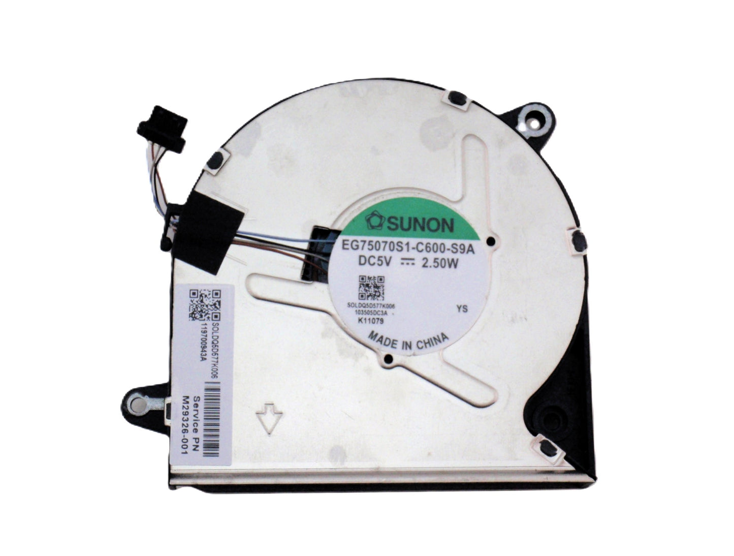 New Laptop CPU Cooling Fan for HP ZBook Power G7 G8 Mobile Workstation Dragonfly i7 EliteBook 835 G8 835G8 M21849-001 M28957-001 M29326-001 BN7008S5H-A00P EG75070S1-C600-S9A Right Side CPU Processor Cooling Fan DC5V UMA