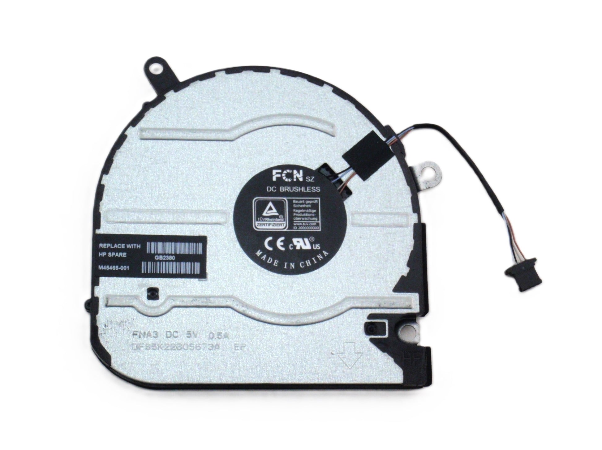New Laptop CPU Processor Cooling Fan for HP Envy x360 Convertible 15-ES 15-EU 15M-ES 15M-EU TPN-W149 TPN-W150 EG50040S1-1C400-S9A DFS5K22B05673A FNA3 023.100M3.0001 023.100Q3.0001 023100M30001 M45465-001 DC5V