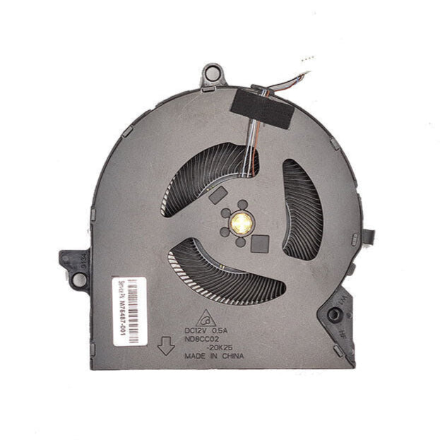 HP CPU Cooling Fan for Omen 7 8 16-B 16-C - M75487-001 M57161-001 New